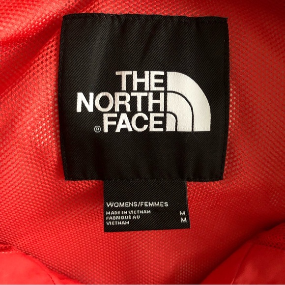 THE NORTH FACE Woodmont Coral Button Up Rain Jacket Size Medium - Picture 4 of 7